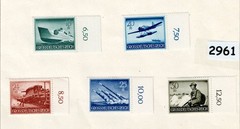 MH stamp set B257-269 1944 Military Hero’s Day Third Reich WWII Germany #2961