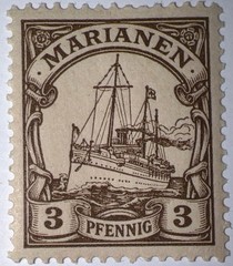 Travelstamps: GERMANY MARIANEN STAMPS WW1 Stamps Kaiser’s Yacht MOGNH UnWmk