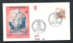 Germany – Berlin : Beautiful First Day Cover from 1969 (26.3.69) – CTO