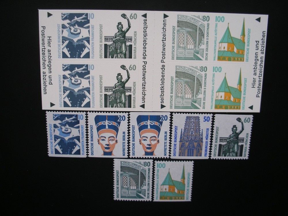 Germany 1977/87-Castle, Historic Sites-40 Stamps MNH
