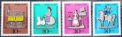 Germany Berlin stamps – Tin Toy_1969 – MNH.