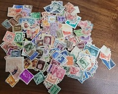 1919-1959 WWII areas – Lot of 400 different Stamps – Used Reich Bl1