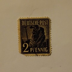33 Germany Deutsches Reich/Deutsche Post Used Postage Stamp Lot 2-12 Pf