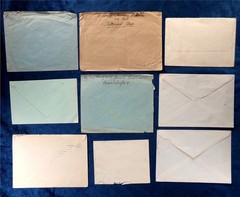 1930’s Germany Stamp Cover Lot 9x Antique German Postal History Deutsches Reich