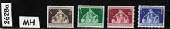 MH Stamp set Sc 473-476 Mother and Children 1936 Third Reich Germany #2628a