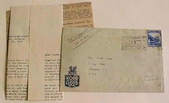 GERMAN TRUCK CANCEL & LETTER 1931 SHIP COVER