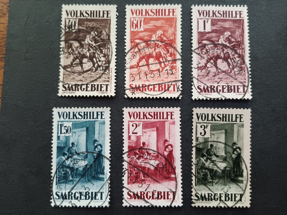 SAAR SAARLAND Michel # 151-157