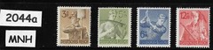MNH stamp set B237-B240 WWII Germany Hitler youth Reich Labor corp #2044a