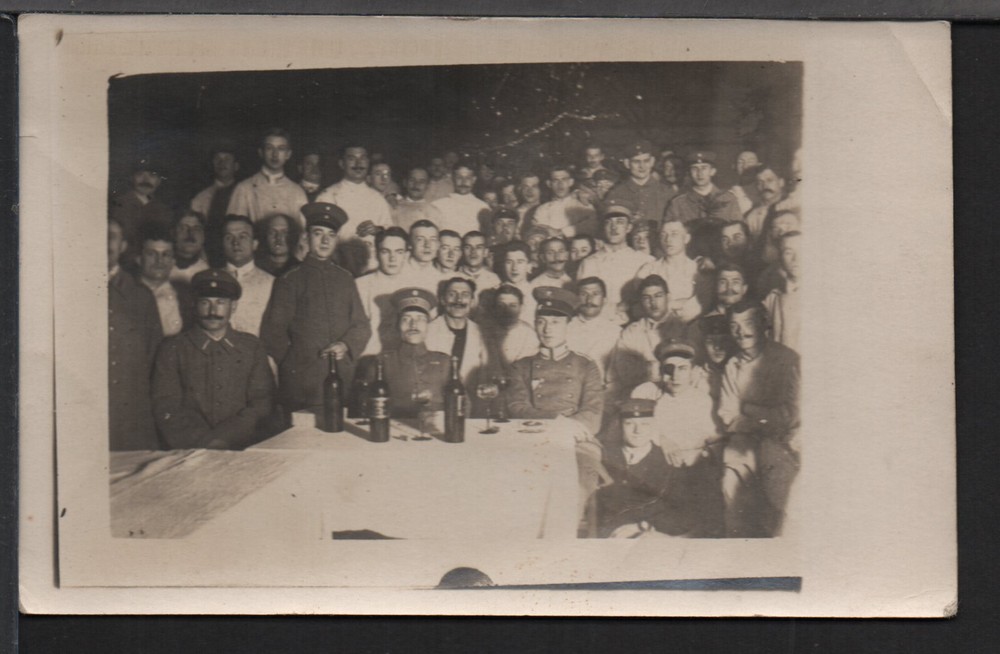✔️ GERMANY REICH WWI SOLDIERS EXCELLENT RARE AGED MILITARY POSTCARD