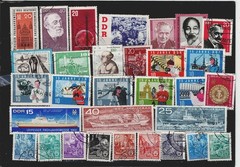 Germany DDR Cold War Propaganda old stamps lot 1960s AB
