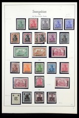 GERMANY SAAR Deutschland 1920-1959 MNH MH Used w/ Covers Cards Stamp Collection