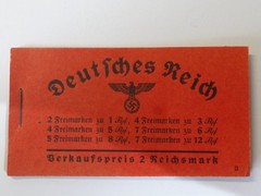 Germany Deutschland Stamps BOOKLET complete 1936, Third Reich Nazi WWII era – A