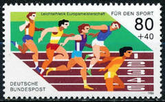BRD FRG #Mi1269 MNH 1986 Running [B641 YT1101 SG2120]
