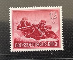 1944 German Reich „Heroes Memorial Day“ set Stamps Deutschland Briefmarken