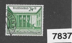 #7837 National Stamp exposition Berlin B169 / 1940 Third Reich era Germany