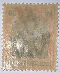 Travelstamps: Germany Offices in Belgium Stamps 30pf w/ 40c OP MOGH Wmk
