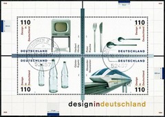 GERMANY 1999 Miniature sheet design in Germany used SC69