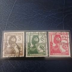 Germany 1934-38 Five Complete Used Sets VG. Please See Description For Details