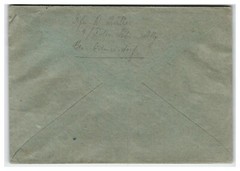 Germany 1933 Cover / House Number Reminder Cancel – Z13907