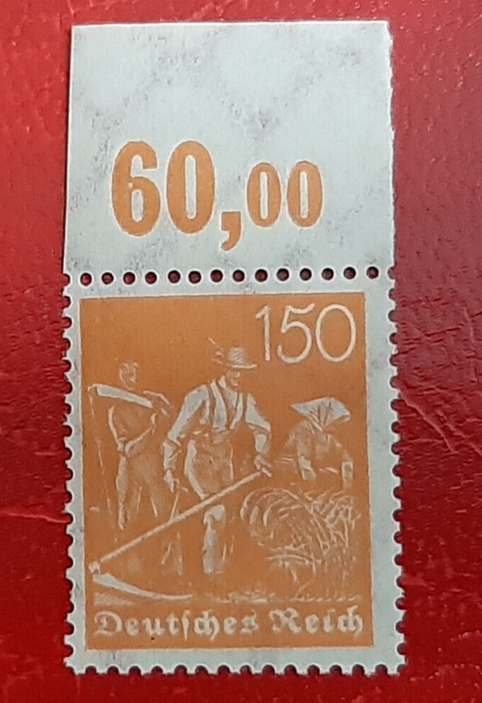 Germany Stamp Deutsches Reich 150 Pfennig 1921 Michel Nr. 189 WZ 2 (21888)