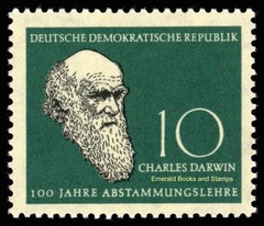 EBS East Germany DDR 1958 – Darwin & Linnaeus – Michel 631-632 – MNH**