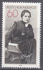 Germany 1979 MNH Mi 1001 Sc 1287 Agnes Miegel. German author, journalist **