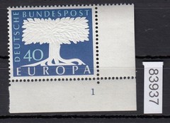 Federal 1957, Mich. No.: 269 ** FN 1 corner edge shape number
