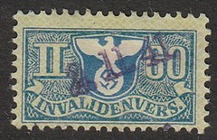 Stamp Selection Germany Revenue WWII 3rd Reich War Emblem War 4 Used