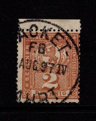 Germany 1897 2p Berlin Private Post Used / Light Brown – S58691