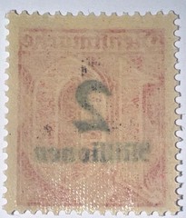 Travelstamps: 1923 Germany Stamps Sc# O38 Overprint Official Post , Mint Og Nh