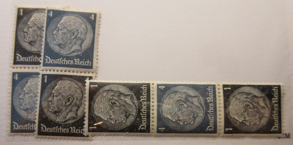 GERMANY Zusammendrucke Michel S171 S173 S174 MINT LIGHTLY HINGED Lot32 Cat€10.20