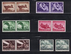 Germany B257 – B269 – Memorial Day. Pairs. Mixed Condition.No 261 #02 GERMB257