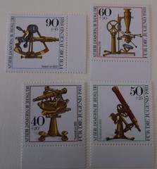 Germany Berlin Stamp 9NB176-9 MNH Cat $3.10 Science Topical Full Set