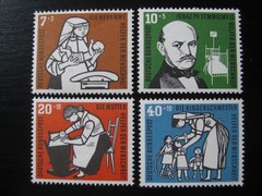 GERMANY Mi. #243-246 scarce mint part MNH stamp set! CV $12.00