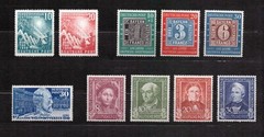 West-Germany / FRG / BRD Complete Yearset 1949 ** MNH, Michel Nr. 111-120