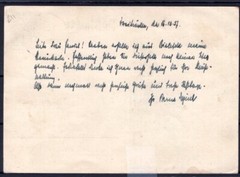 Germany Reich 1937 postal card boats , ships