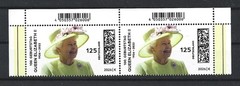 Germany 2026 Queen Elizabeth II’s 100th Birthday MNH Pair Stamps w/Top Corners