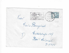 GERMANY 1990 Cover sent from Plauen – Slogan Cancel