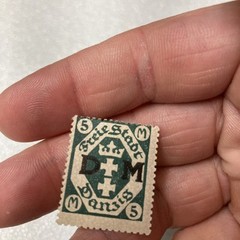 5 MHR Vintage RARE 1921-1925 Freie Stadt Danzig Stamps. Nice- $1 Ships- A DEAL!