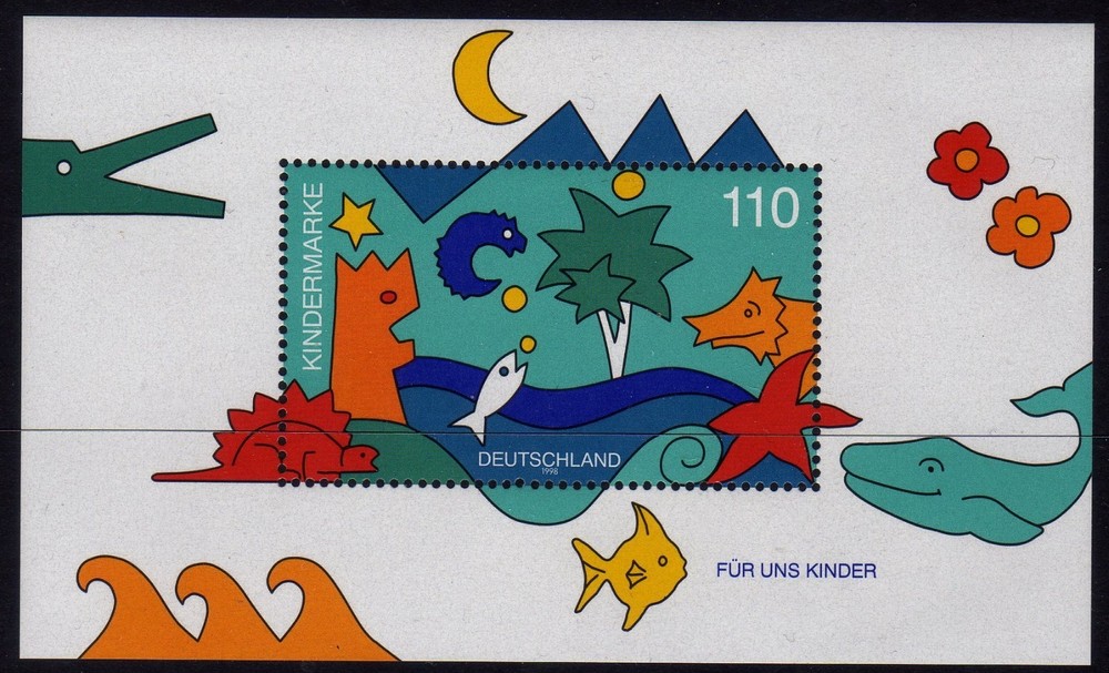 Germany 1998 For Us Children Mini Sheet SG MS2843 MNH