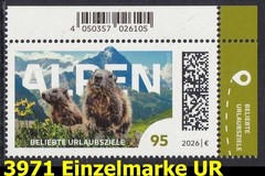 (26/06) FEDERAL JUNE 2026 Mi-# 3971, 3972, 3973, 3974 MNH (Selection)