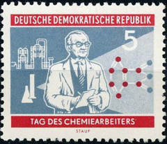 DDR #Mi800 MNH 1960 Chemical Worker Scientists [525]