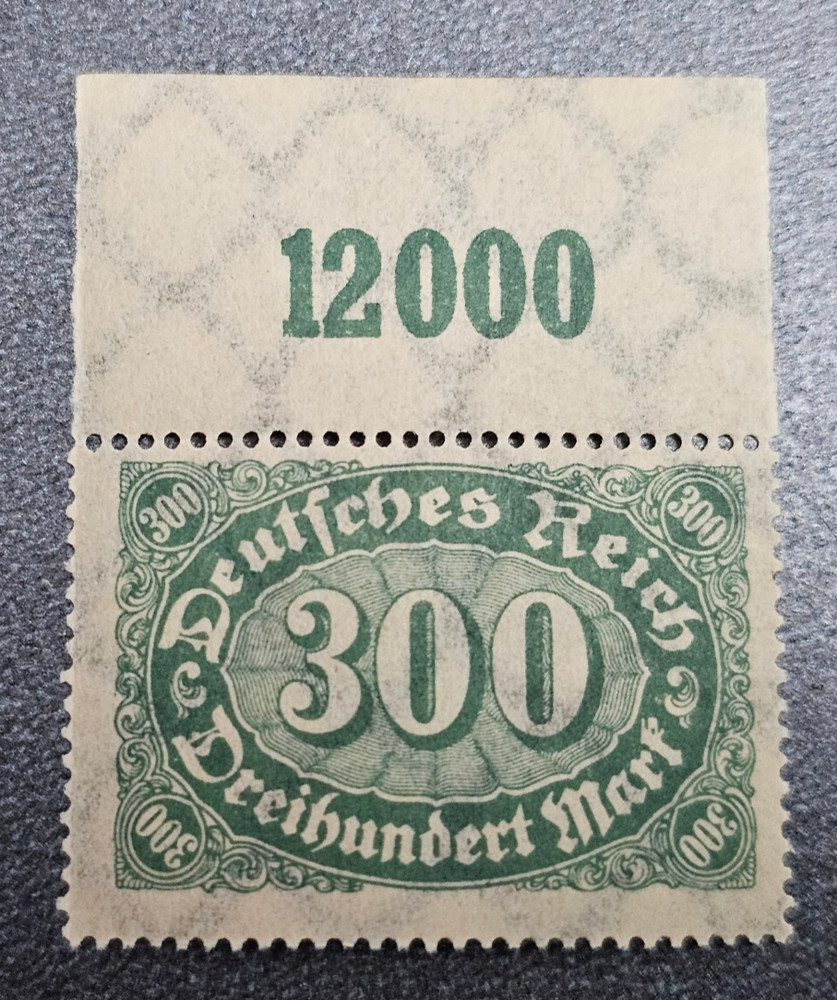 Stamp Germany Deutsches Reich 300 Mark 1922 Mi. Nr. 249 [🇩🇪39454-1]