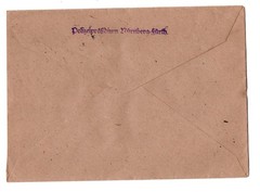 GERMANY WW II NUREMBERG POLICE CHIEF OFFICIAL COVER AUTHENTIC