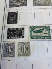 1945Am Post And 1919 Rare Air Mail Plane Weimar Republic Stamps Un-hinged!!!