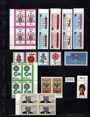 (2593) Germany West, Selection of MNH sets, see description and image