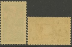 SAAR Sc#B104, B108 1954 & 1955 Red Cross Complete OG Mint Lightly Hinged