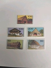 Germany 1995 Humanitarian Relief Funds. Farmhouses (1st series). MNH set.