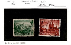Germany, Postage Stamp, #B174-B175 Used, 1940 Malmedy, Eupen (AG)