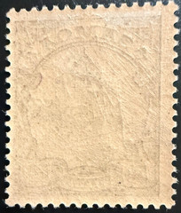 1900 Somoa 50 Pfennig Yacht Issue Cv$500